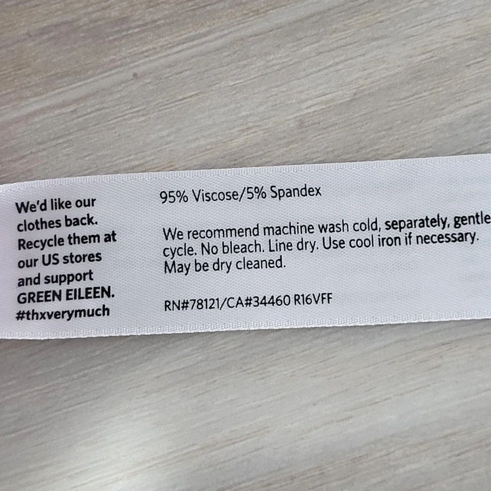 Eileen Fisher Shirt Womens Large Pink Viscose Stretch Tunic Top Made USA - Picture 11 of 12